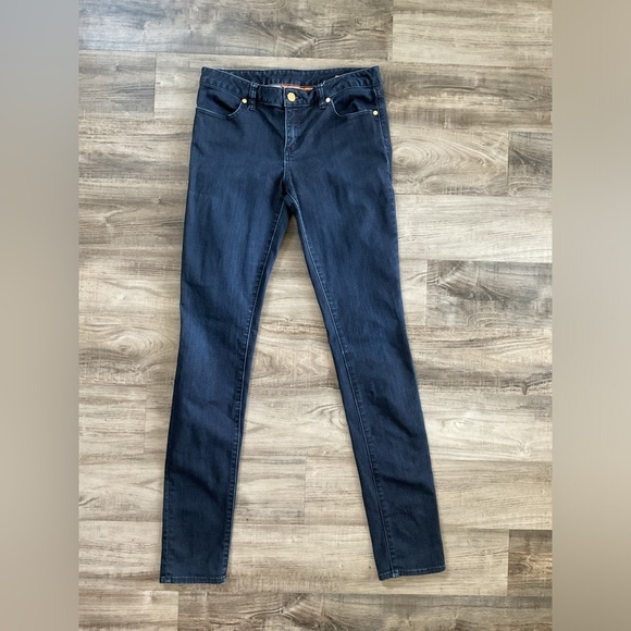 Tory Burch Dark Washed Legging Jeans Size 29 - Picture 1 of 4